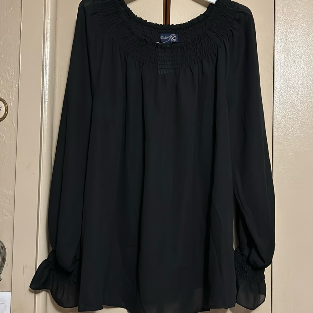 Sheer blouse